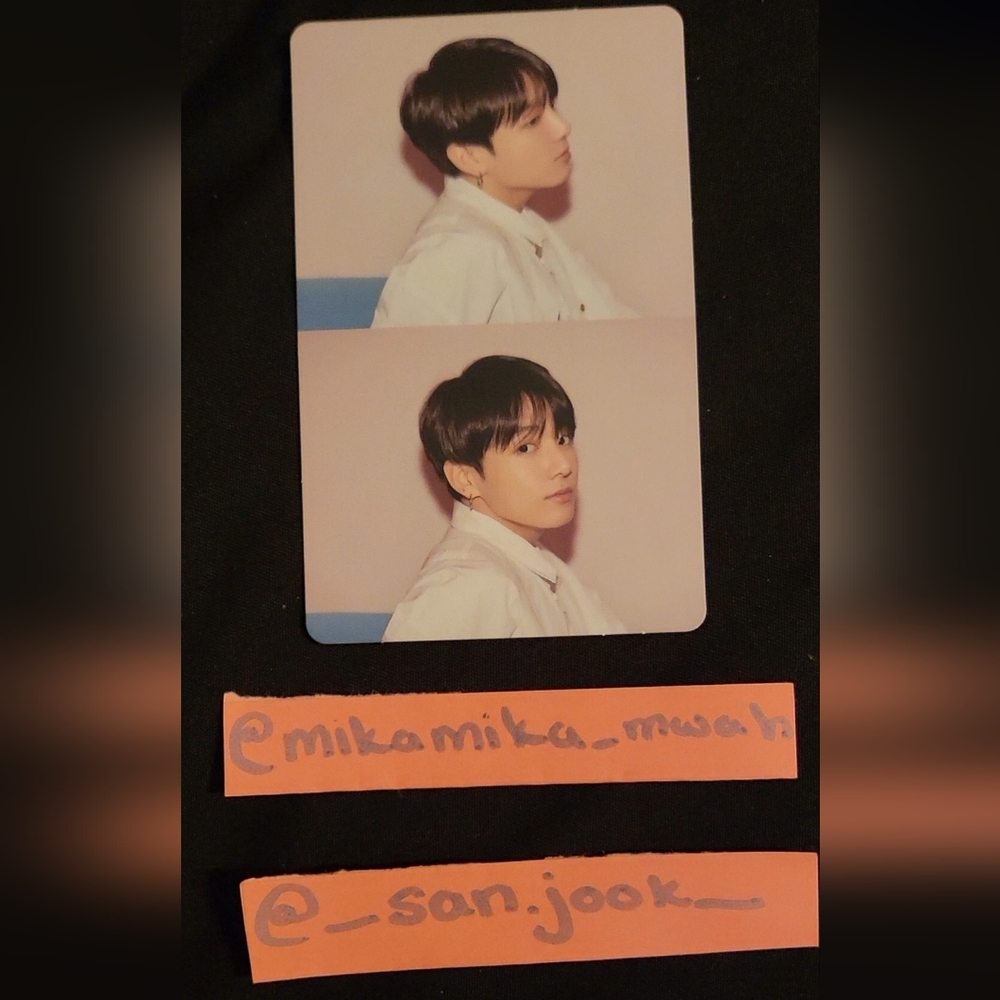 Jungkook BTS Photocard Map of The Soul Persona